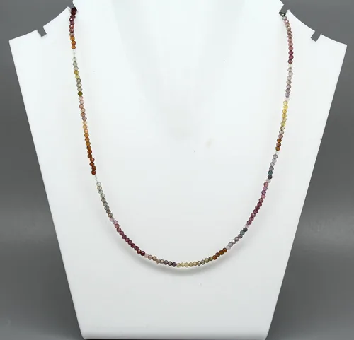 Vista 4 de Gempires - Gargantilla de cristal curativo hecha a mano, hipoalergénica, chapada en oro de 18 pulgadas, elegante joyería de uso diario