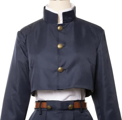Vista 3 de ZDEARKEY Nobara Kugisaki Cosplay disfraz uniforme escolar