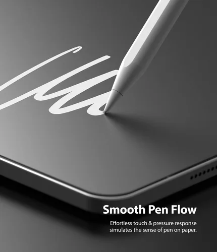 Vista 6 de Ringke Paper Touch - Película dura compatible con iPad Pro 12.9 protector de pantalla (6ª generación 2022, 5ª 2021, 4ª 2020, 3ª 2018), papel mate