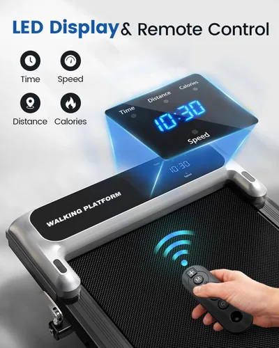 Vista 14 de Walking Pad Treadmill for Home, Walking Pad with Incline and Handle Bar