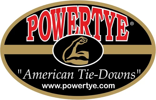 Vista 5 de Powertye red de carga grande de 15 x 30 pulgadas con 10 ganchos ajustables y malla de 2.0 x 2.0 pulgadas.
