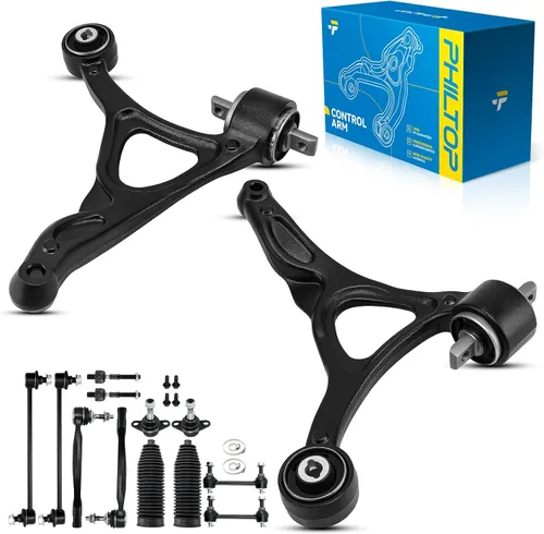 Vista 31 de PHILTOP 6 piezas de brazo de control delantero inferior con barra estabilizadora de rótula para Nissan Rogue 2014-2020 Rogue Sport 2017-2022 Qashqai