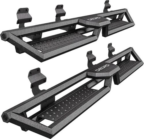 Vista 12 de OEDRO Estribos aptos para Chevy Colorado 15-26 y GMC Canyon Crew Cab