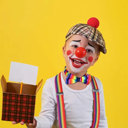 Vista 5 de Juego de 4 tirantes para niños, tirantes ajustables y pajarita para fiesta, como muestra la foto, Arco iris y lunares.