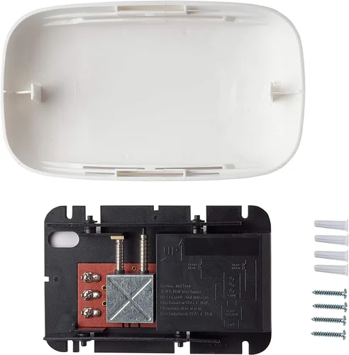 Vista 6 de Newhouse Hardware CHM2 - Timbre de puerta, color blanco