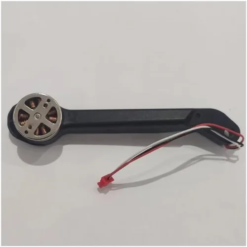 Vista 10 de Pieza de repuesto del motor delantero trasero A1 B1 A2 B2 con motor DIY accesorio para E88 EVO Drone sin escobillas (brazo A1 negro)
