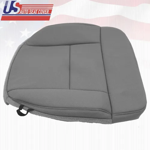Vista 4 de 2007 para Ford F150 Lariat Driver Side Bottom Funda de asiento de tela de repuesto gris pedernal