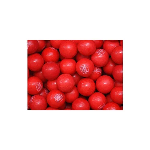 Vista 9 de Very Cherry Dubble Bubble Gumballs Bolas de chicle rellenas de caramelo de 1 pulgada 1.5 libras