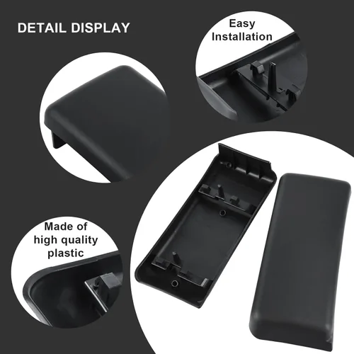 Vista 5 de Repuesto para protector de parachoques delantero, almohadillas, tapas, insertos de cubierta de extremo 2009-2014 F150 F-150 9L3Z17E810B lado
