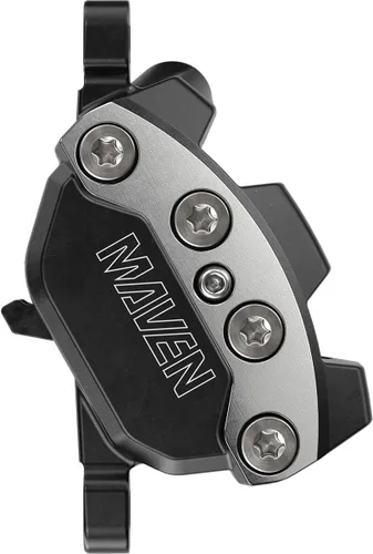 Vista 3 de SRAM Maven Ultimate Stealth - Freno de disco y palanca - Trasero, montaje Negro/Plateado