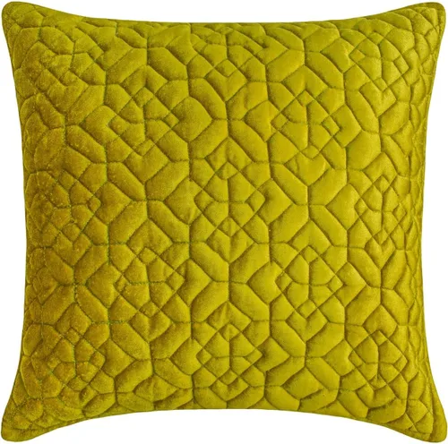 Vista 22 de The HomeCentric Fundas de almohada decorativas con bordes de 12 x 12 pulgadas Funda de cojín de seda de arte moderno Fundas de almohada verdes