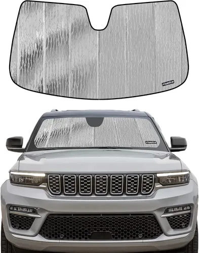 Vista 12 de Parasol para parabrisas para Jeep Grand Cherokee 2008-2010 - Parasol para ventana delantera, protección