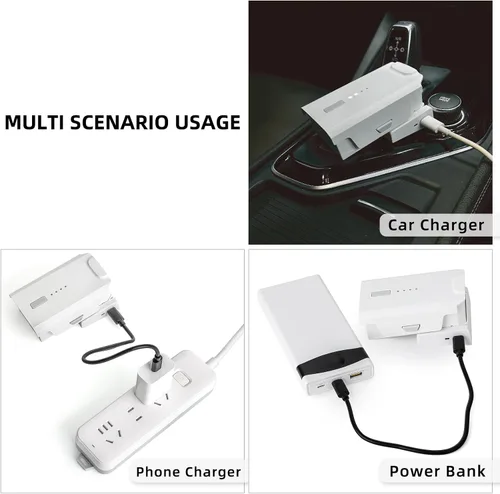 Vista 5 de Estación de carga inteligente rápida para batería FIMI X8 SE 201820202022 V2, carga bidireccional Butler tipo C cargador rápido y descargador