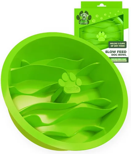 Vista 13 de Cuenco para lamer interactivo para perros Mighty Paw, de silicona libre de BPA, alivio de la ansiedad, apto para lavavajillas, 2 modos, 4 texturas