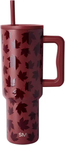 Vista 15 de Simple Modern Halloween Signature Voyager Vaso térmico de café de viaje de 16 onzas con tapa de 360° Regalos para mujeres y hombres Taza