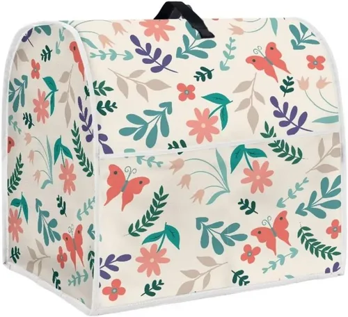 Vista 25 de Butterfly Kitchen Aid - Funda acolchada para batidora de pie, se adapta a todos los modelos de cabezal inclinable y elevador de tazón, tela