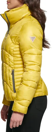 Vista 3 de GUESS Chaqueta acolchada acolchada para mujer