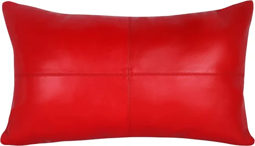 Vista 19 de Funda de almohada rectangular de piel de cordero – Funda de cojín para sofá – Fundas decorativas para sala de estar y dormitorio, caja negra