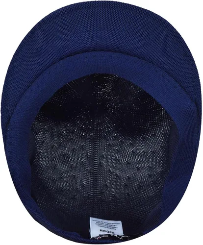 Vista 5 de Kangol Sombrero Tropic 504 - Gorras de hiedra y gorras planas color gris cálido/XL Azul marino