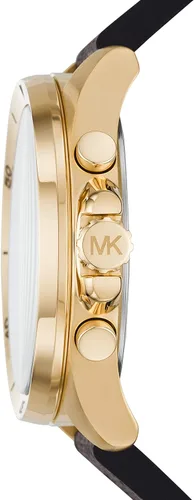Vista 2 de Michael Kors Brecken - Reloj de cuarzo para hombre con correa de acero inoxidable