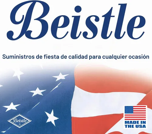 Vista 7 de Suministros para fiestas de Beistle, Negro/Anaranjado/Blanco