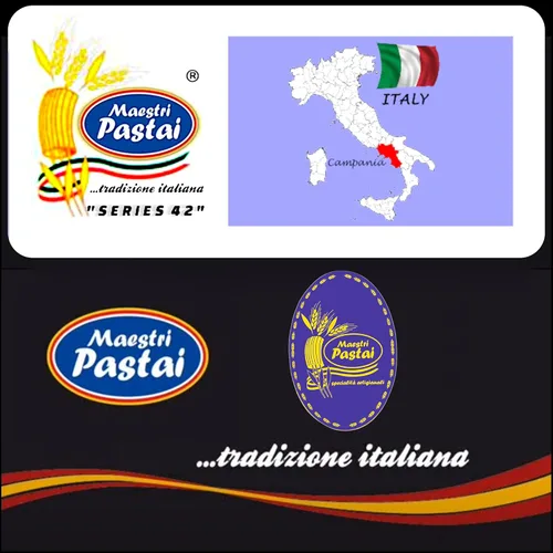 Vista 6 de Maestri Pastai, Gourmet Lumaconi Pasta italiana "pasta caracol cáscara", conchas de pasta grandes acanaladas, también conocida como pasta Lumache