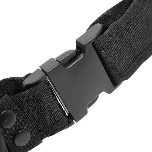 Vista 7 de Equipo de ejecución modular con para guardia, oficial de policía, negro, cinturón de nylon táctico 600 para el aire libre, deportes extremos