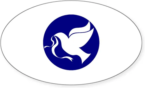 Vista 10 de CafePress Pegatina rectangular de espíritu santo para parachoques de coche ovalada Blanco - Pegatina Rectángulo Espíritu Santo
