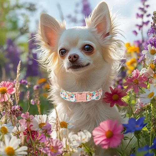 Vista 369 de Collar para perros del 4 de julio, collares patrióticos azules para cachorros y perros pequeños, ligero y ajustable 1776 collares para cachorros