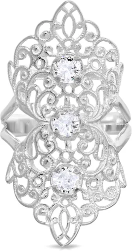 Vista 2 de Anillos de plata de ley Anillo de plata con nudo celta Anillo de plata de ley Anillo de plata de ley con nudo celta Hecho en Israel, anillo