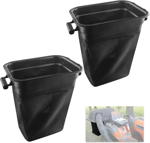 Vista 9 de Fennoral 532400226 400226 - Recipiente para ensacésped compatible con cortacésped Husqvarna AYP Dixon G483ST, RZ30, RZ3016, reemplaza