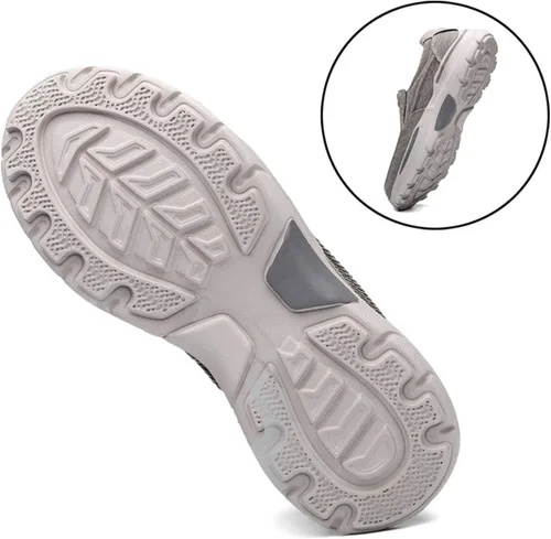 Vista 5 de JAMONWU Zapatos de tela para hombre, mocasines casuales, zapatos para caminar, zapatos ligeros para exteriores