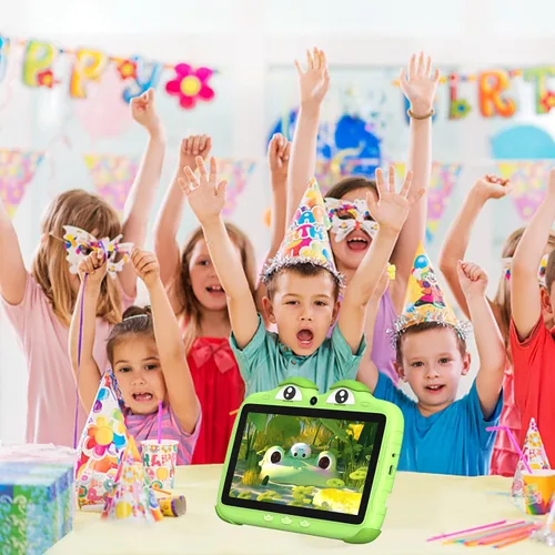 Vista 6 de Tableta para Niños de 7 Pulgadas para Niños de 3-7 Años 32GB Tabletas para Niños Pequeños Software para Niños Instalado, Tabletas Android
