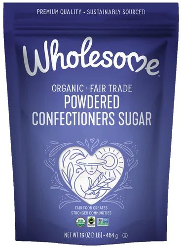 Vista 10 de Wholesome Sweeteners 16 onzas de azúcar glas en polvo orgánico, comercio justo, sin OMG, sin gluten y vegano, 1 paquete