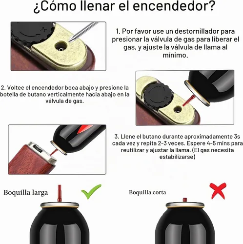 Vista 4 de Yusud Encendedor Vintage de Trinchera, Encendedor Fresco de Butano Recargable, Encendedor Antiguo con Tapa, Encendedores de Mesa de Llama Suave
