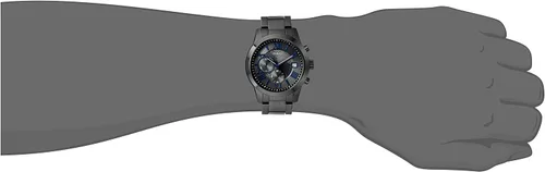 Vista 12 de GUESS Reloj de pulsera cronógrafo de acero inoxidable Gunmetal