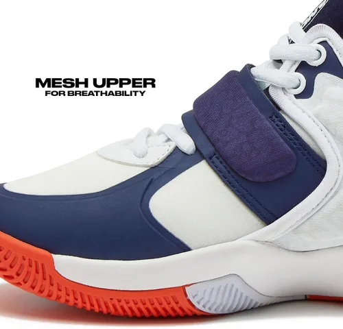 Vista 2 de AND1 Zapatos de baloncesto para niñas y niños, tenis altos para niños, talla 1 a niño grande 7, zapatos de baloncesto geniales para niños y jóvenes