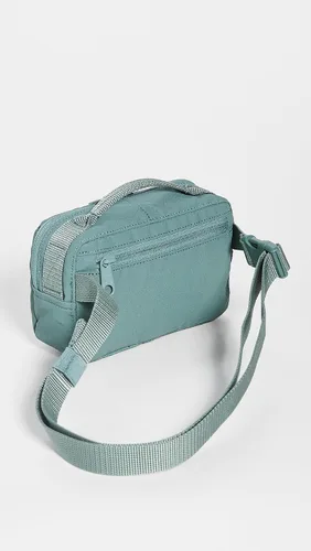 Vista 4 de Fjallraven Riñonera Kanken para mujer, verde escarcha, talla única