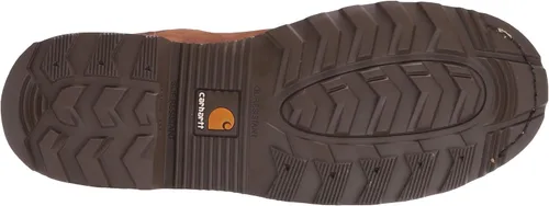 Vista 4 de Carhartt Botas impermeables para hombre CMP1053 con puntera suave y de 10 pulgadas Marrón