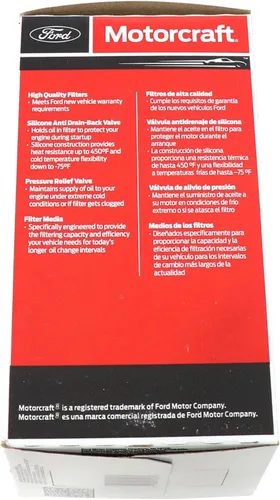 Vista 6 de Motorcraft Filtro de aceite de motor FL-2124-S (reemplaza a FL-2051-S/FL-2051) Reemplazo (OE para Ford