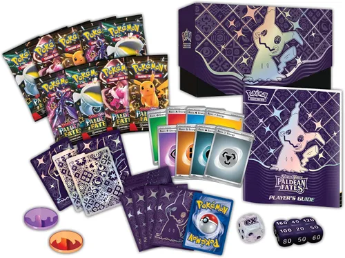 Vista 4 de POKEMON TCG: ESCARLATA Y VIOLETA: DESTINOS PALDEOS: CAJA DE ENTRENADOR DE ÉLITE