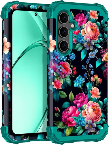Vista 26 de Rancase Compatible con Galaxy A16 5G Funda, Protección Resistente a los Golpes de Tres Capas de Servicio Pesado Parachoques de Plástico Duro + Funda