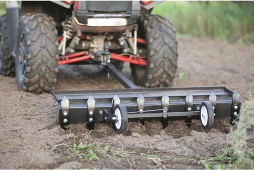 Vista 5 de Guide Gear - Juego de acoplamiento para arado para tractor de césped y todoterreno, arado de 48 pulgadas para remolcar UTV/ATV