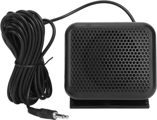 Vista 8 de Ciciglow Mini altavoz externo rectangular del alto rendimiento NSP-100 para la radio del CB, FT-847 FT-920 FT-950 FT-2000