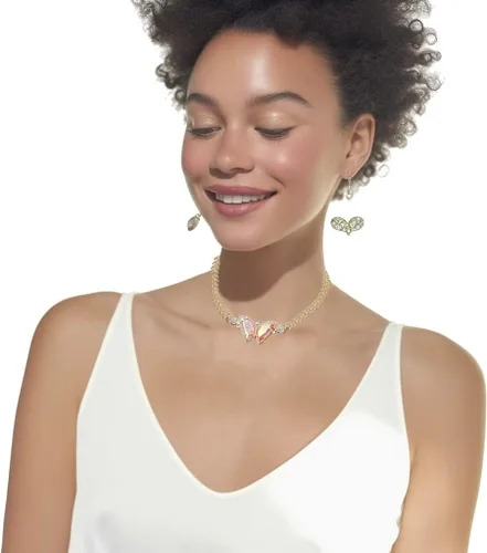 Vista 5 de CLANVITORIA 14k Butterfly Necklace For Women, beautiful and delicate clavicle chain for mom, wife, grandma, friend, as a commemorative birthday gift