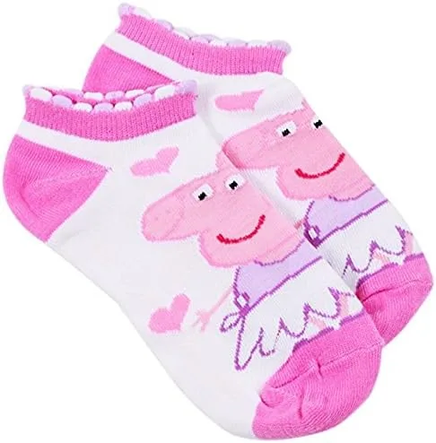 Vista 2 de Peppa Pig - Calcetines para niños 6 pares talla 4-7