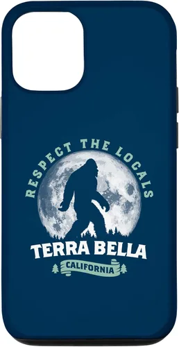 Vista 11 de iPhone 12 mini Terra Bella California Bigfoot Night Walk Retro Case