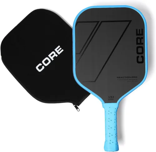 Vista 11 de CORE Pickleball - Paletas de pickleball de fibra de carbono - Aprobadas por USAPA - Modelos PRO y de entrada - Empuñadura de confort acolchada