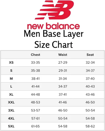 Vista 8 de New Balance Pantalones térmicos de compresión para hombre con capa base funcional