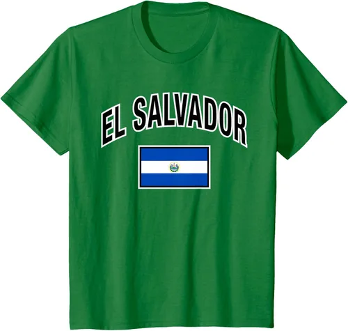 Vista 35 de Camiseta salvadoreña Orgullosa Bandera de El Salvador, Negro